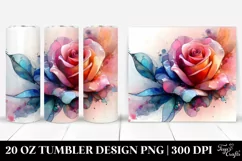 Shiny Rose Tumbler | 20 oz Tumbler Product Image 1
