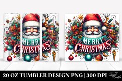 Christmas PNG 20 Oz Tumbler Design Product Image 1