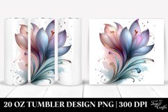 Glossy Crocus Tumbler | 20 oz Tumbler Product Image 1