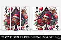Christmas PNG 20 Oz Tumbler Design Product Image 1
