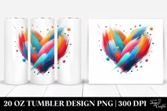 Love 20 Oz Tumbler Png Product Image 1