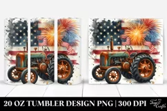 Vintage Rusty Tractor Tumbler | 20 oz Tumbler Product Image 1