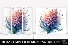 Glossy Hyacinth Tumbler | 20 oz Tumbler Product Image 1