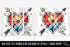 Valentines 20 Oz Tumbler Png Product Image 1