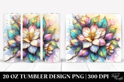 Vibrant Gardenia Tumbler | 20 oz Tumbler Product Image 1