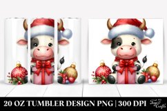 Christmas PNG 20 Oz Tumbler Design Product Image 1