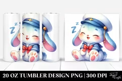 Colorful Small Baby Rabbit | 20 oz Tumbler Product Image 1