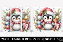 Christmas PNG 20 Oz Tumbler Design Product Image 1
