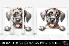 Colorful Funny Great Dane | 20 oz Tumbler Product Image 1