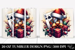 Christmas PNG 20 Oz Tumbler Design Product Image 1