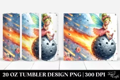 Cute Fairy Diving from Meteor | 20 Oz Tumbler Product Image 1
