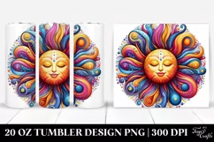 Colorful Vibrant Sun | 20 Oz Tumbler Product Image 1