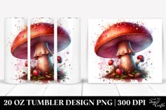 Glossy Mushroom Tumbler | 20 oz Tumbler Product Image 1