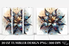 Shiny Lobelia Stained | 20 Oz Tumbler Product Image 1
