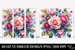 Christmas PNG 20 Oz Tumbler Design Product Image 1