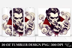Retro Haloween Vampire's Bite Tumbler | 20 oz Tumbler Product Image 1