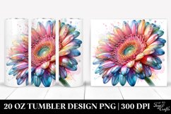 Detailed Gerbera Design | 20 oz Tumbler Product Image 1