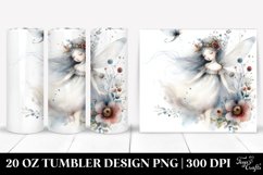 Watercolor Fairy Tumbler | 20 oz Tumbler Product Image 1