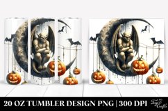 Gargoyle Halloween Tumbler | 20 oz Tumbler Product Image 1