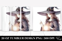 Simple Watercolor Sorceress | 20 oz Tumbler Product Image 1