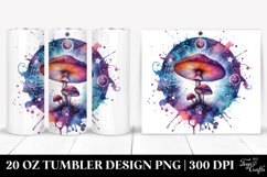 Magical Centered Mushroom Clipart Product Image 1