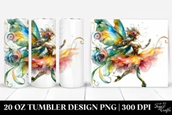 Fairy Dancing Drawing | 20 oz Tumbler Product Image 1