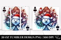Christmas PNG 20 Oz Tumbler Design Product Image 1