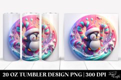 Vibrant Christmas Fairy Clipart, Transparent 20 Oz Tumbler Product Image 1