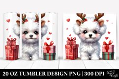 Enthusiastic Baby Bichon Frise PNG Product Image 1