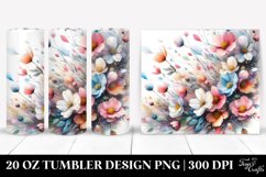 Spring Tumbling Art | 20 Oz Tumbler Product Image 1