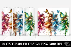Fairy Dressed Drawing | 20 oz Tumbler Product Image 1