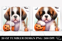 Baby Saint Bernard Halloween PNG Product Image 1