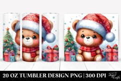 santa with penguin, reindeer,window Product Image 1