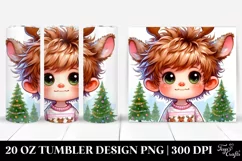 Winter Brittany with Crazy Haircut, High-Res PNG Product Image 1