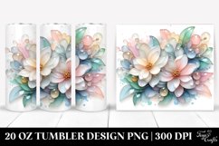 Glossy Jasmine with Metallic Insertions | 20 oz Tumbler Product Image 1