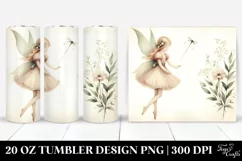 Simple Vintage Fairy | 20 oz Tumbler Product Image 1