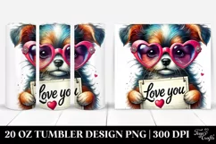 Love 20 Oz Tumbler Png Product Image 1