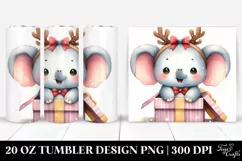 Colorful Elephant with Cool Haircut, Transparent PNG Product Image 1