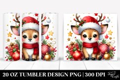 Christmas PNG 20 Oz Tumbler Design Product Image 1