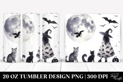 Simplistic Witch Halloween Tumbler 20 oz Product Image 1