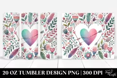 Love 20 Oz Tumbler Png Product Image 1