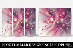 Colorful Magenta Background | 20 Oz Tumbler Product Image 1