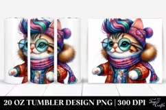 Goofy Baby Cat | 20 oz Tumbler Product Image 1
