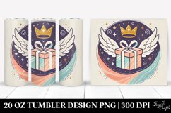 Colorful Gift Box Clipart Design, 20 Oz Tumbler Product Image 1