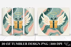 Colorful Gift Box Clipart Design, 20 Oz Tumbler Product Image 1