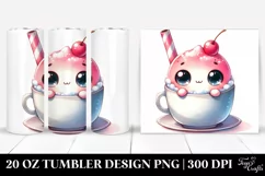 Cute Baby Sitting in a Cup | 20 Oz Tumbler Product Image 1