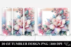 Shiny Gardenia Material Splash 20 Oz Tumbler Product Image 1