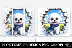 Funny Bichon Frise | 20 Oz Tumbler Product Image 1