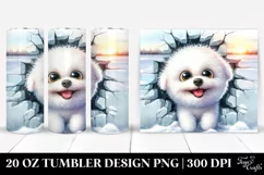 Cute Bichon Frise | 20 Oz Tumbler Product Image 1