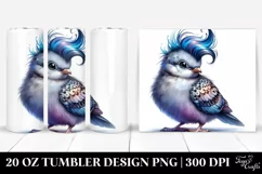 Cute Baby Dove Posing 20 Oz Tumbler Product Image 1